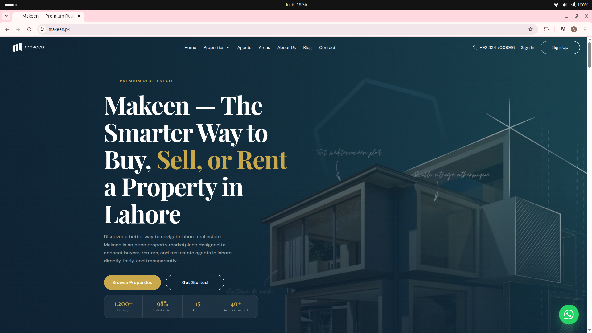 Makeeen.pk – Modern Real Estate Marketplace Platform